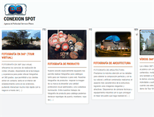 Tablet Screenshot of conexionspot.es
